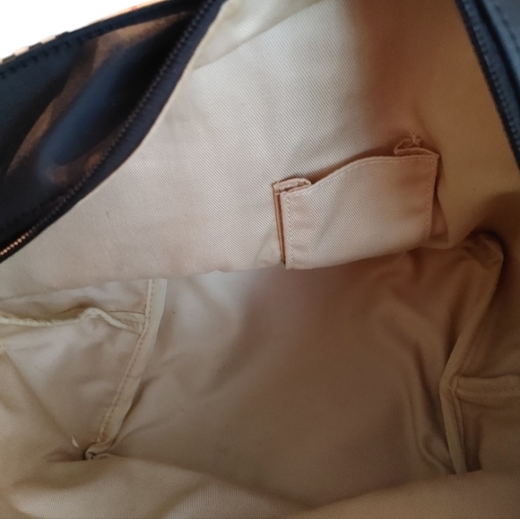 Burberry London Blue Label Check Nylon & Leather Tote Bag - Picture 6 of 16